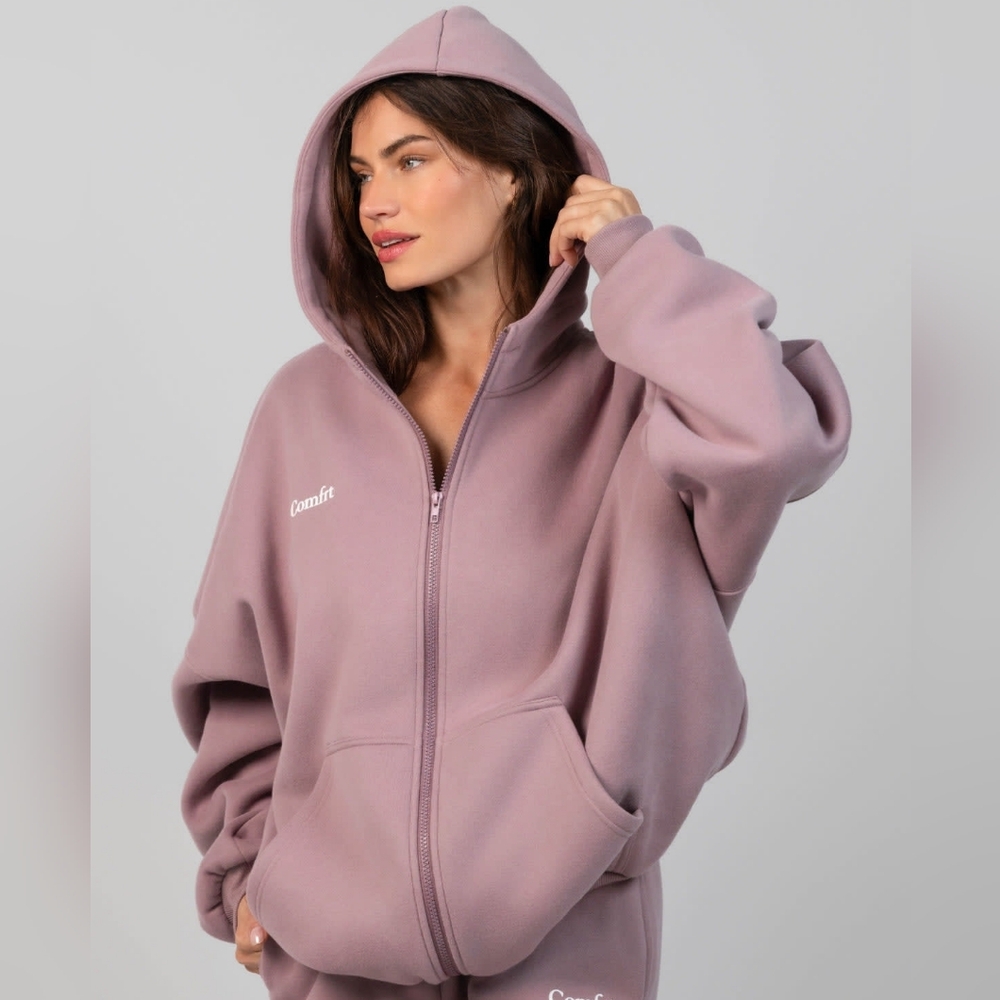 🥰❤️NIP!!❤️ Comfrt CLOUD FULL-ZIP HOODIE ORCHID M Medium